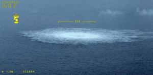 nord stream gas leak