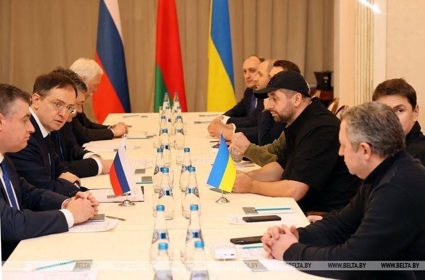 ukraine russia peace talk belarus Vladimir Medinsky
