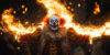 Auto-da-clown A burning clown